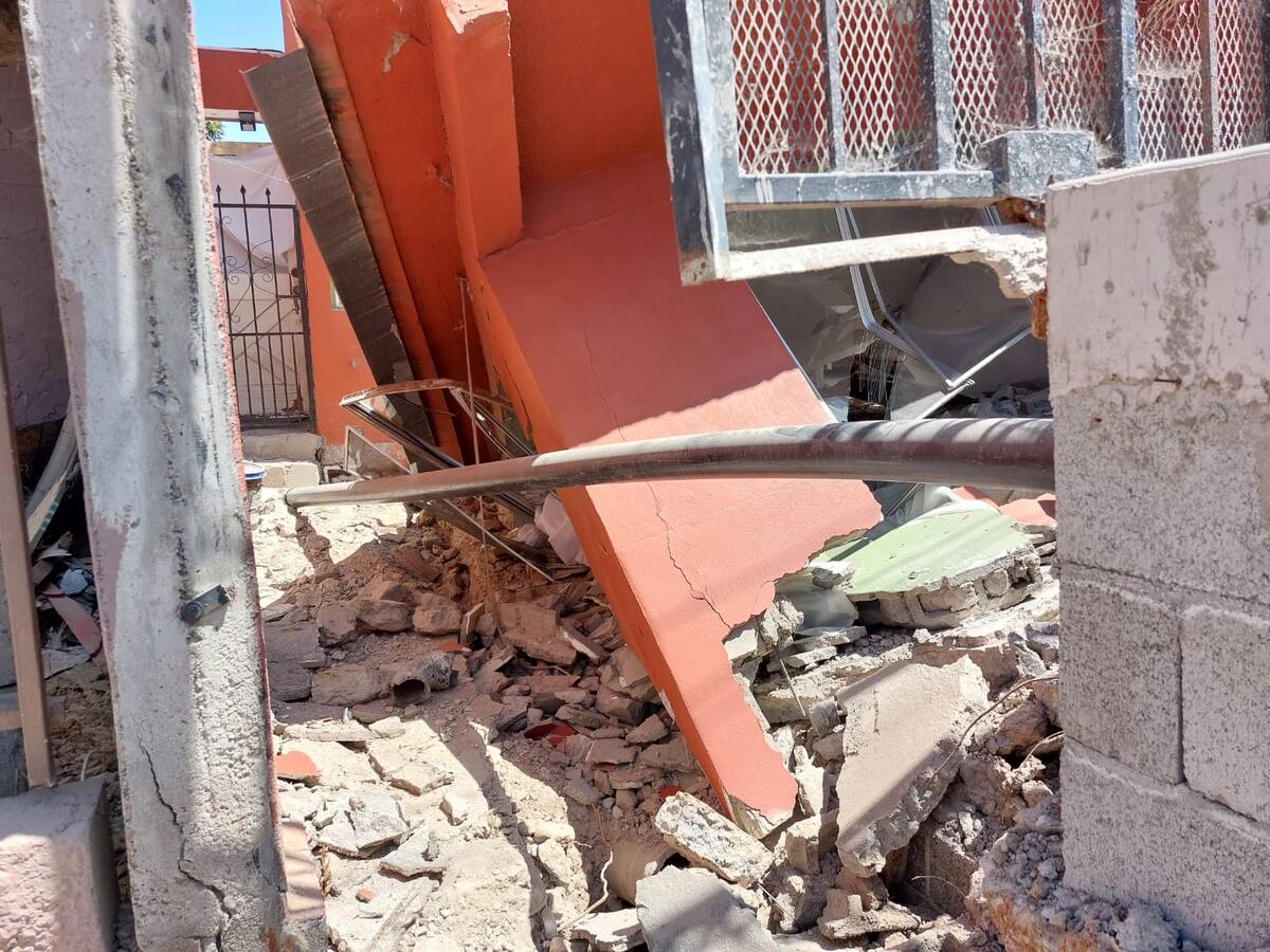 El riesgo de colapso es constante en la zona.