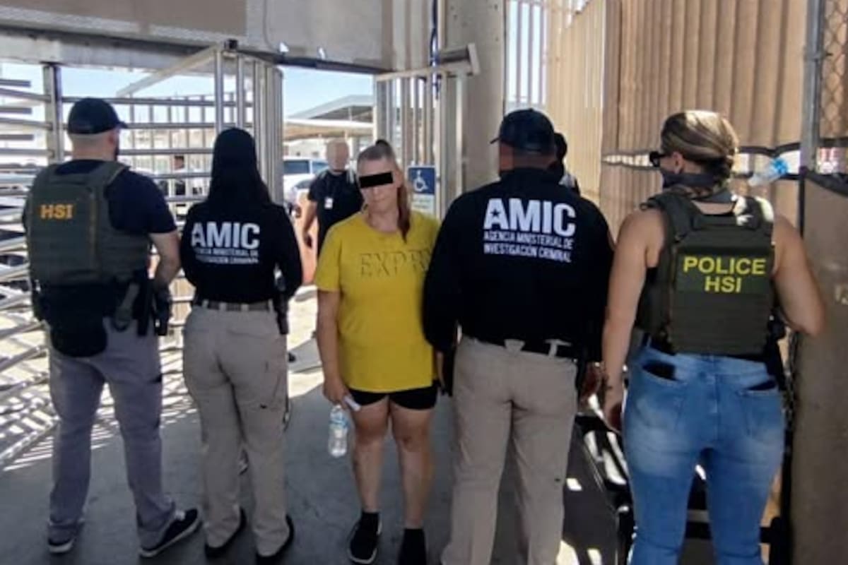 Cae prófuga en Sonora: mujer buscada en Estados Unidos por tráfico de marihuana es asegurada en San Luis Río Colorado