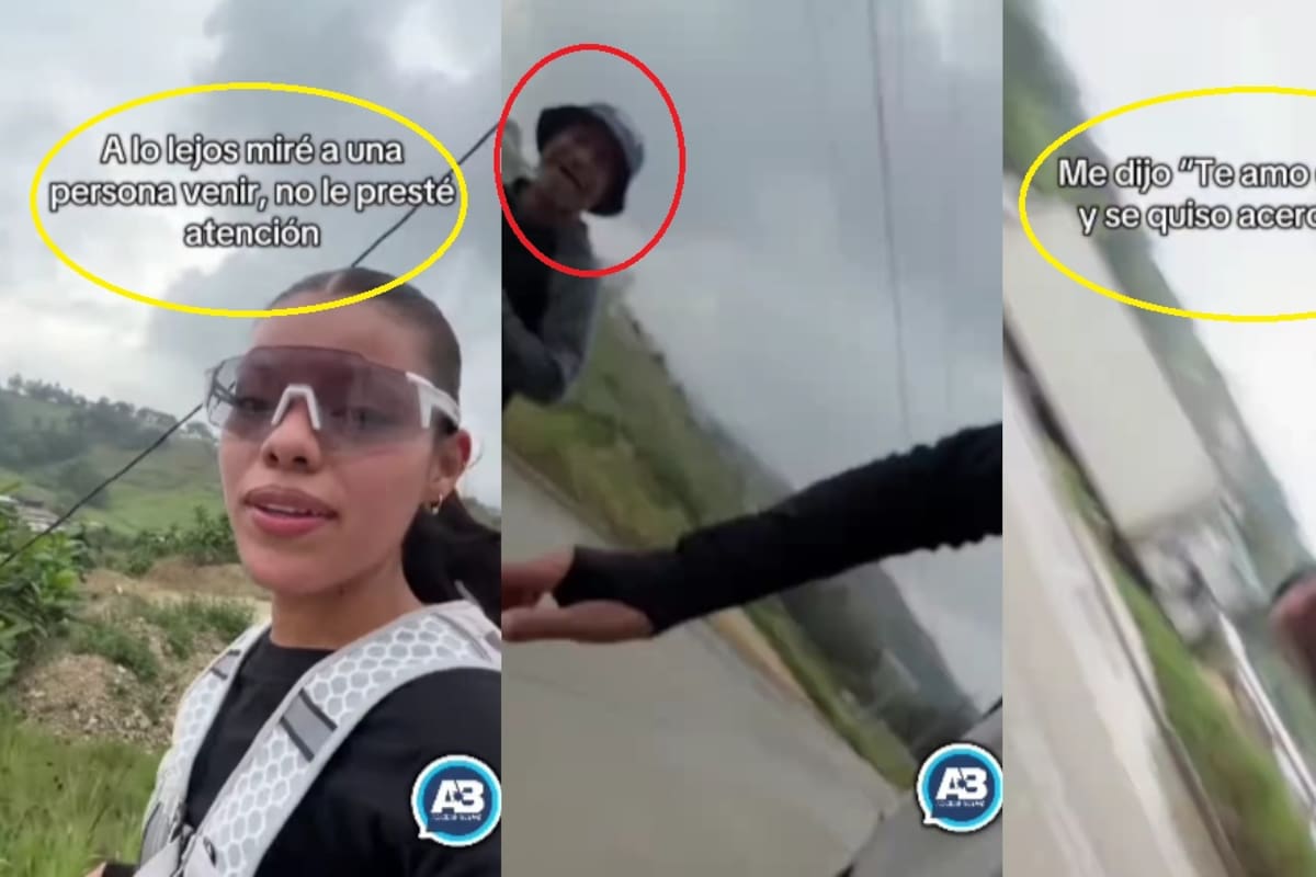 Joven causa alarma al grabar cómo salió a trotar y fue víctima de persecución y acoso