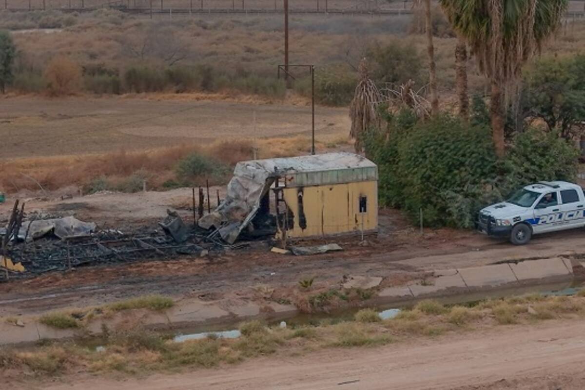 Encuentran cuerpo calcinado tras incendio de una traila