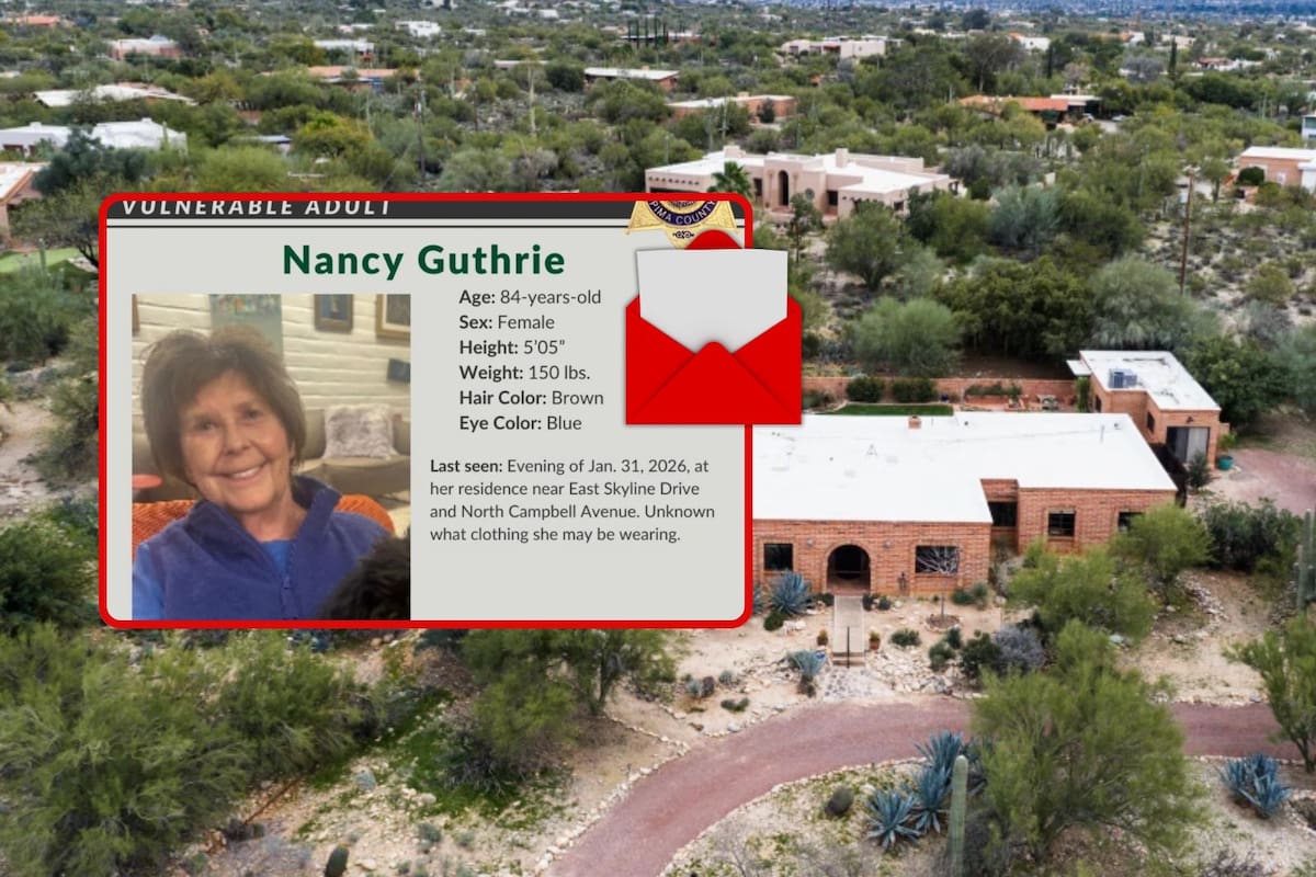 Caso Nancy Guthrie: notas enviadas a medios afirman que está “a salvo pero asustada” mientras el FBI y sheriff revisan demandas en bitcoin y posibles fechas límite sin identificar responsables