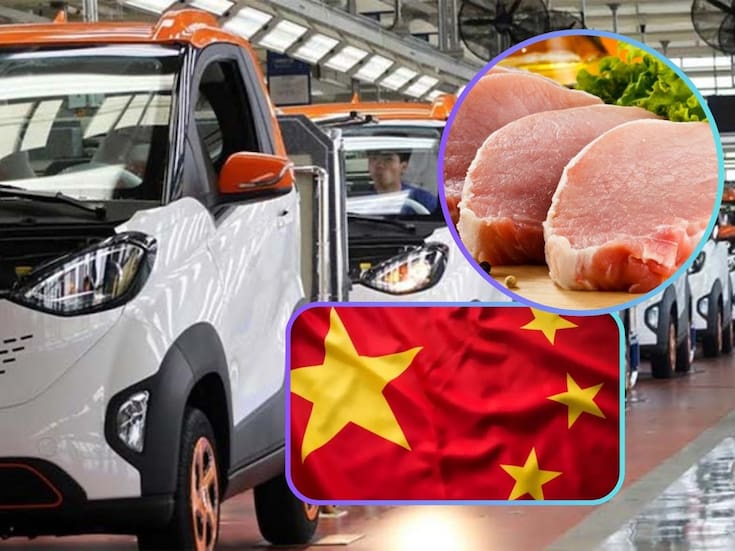 Pekín “suaviza” sanciones a la carne de cerdo de la Unión Europea, pero continúan disputas por autos eléctricos y subsidios