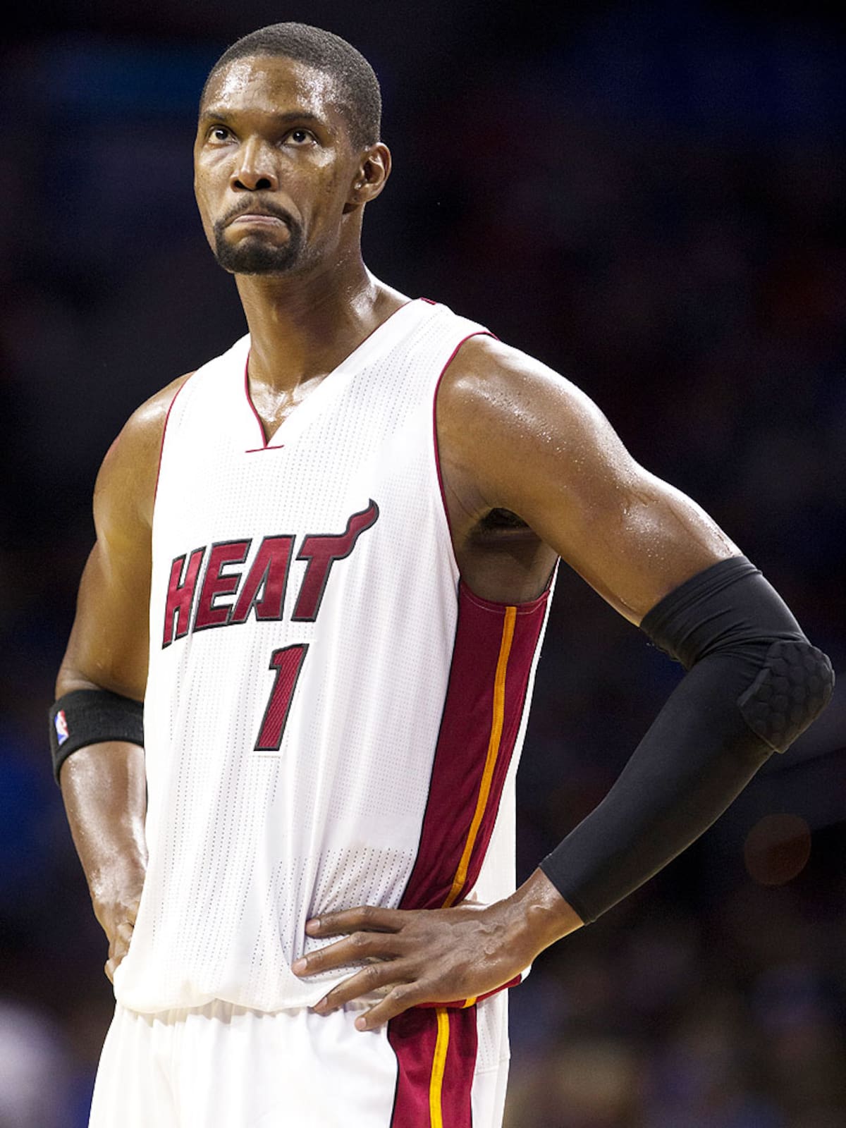 Chris Bosh en su última temporada como profesional en 2016 con el Miami Heat. (Foto: Archivo GH)