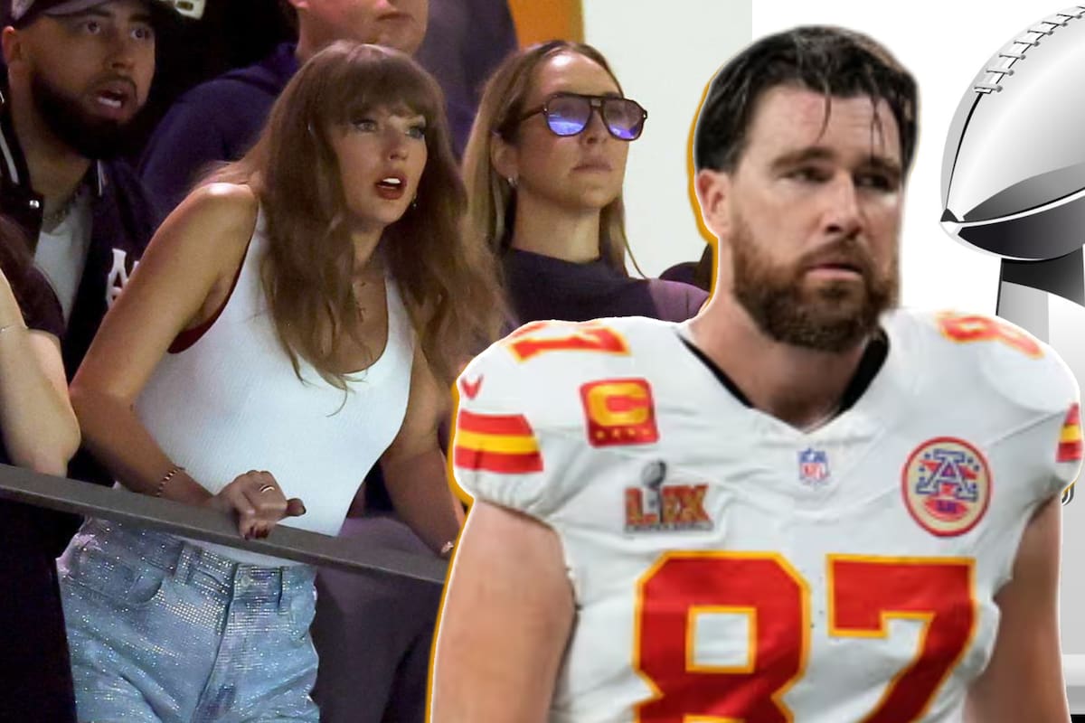 Así fue la reacción de Travis Kelce a los abucheos de Taylor Swift