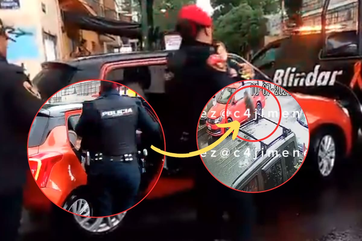 VIDEO: Hombre se roba carro con niño adentro; autoridades logran rescatarlo