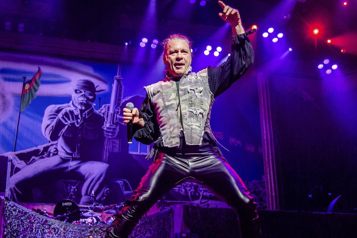 Bruce Dickinson, líder de Iron Maiden emprenderá gira de palabra hablada