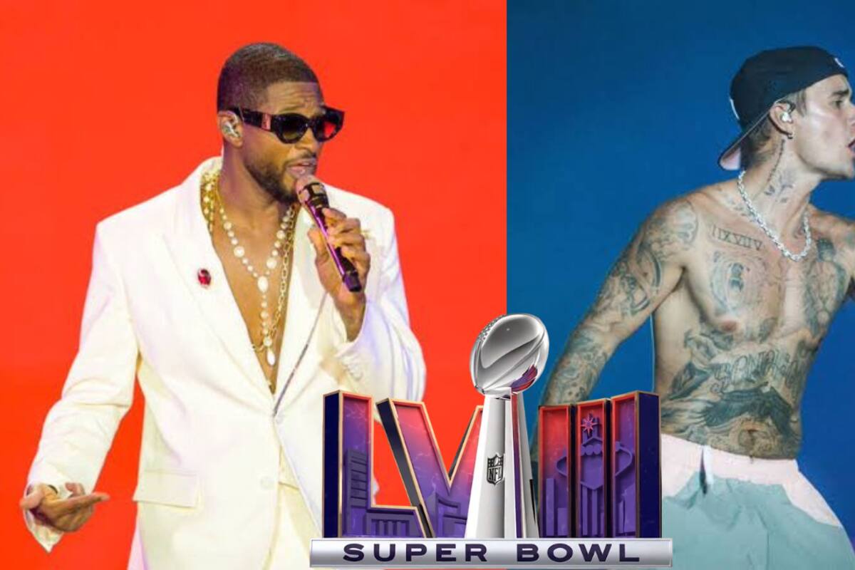 NFL: Usher contactó a Justin Bieber para participar en el Show de Medio Tiempo en el Super Bowl LVIII