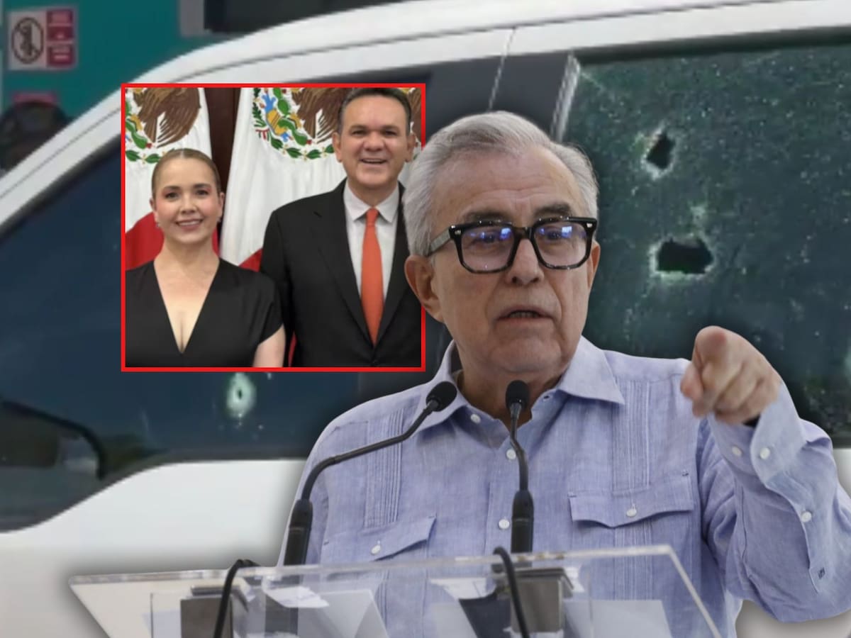 Rubén Rocha Moya confirmó que Sergio Torres Félix se encuentra grave y bajo intervención quirúrgica tras el ataque armado. La diputada Elizabeth Rafaela Montoya Ojeda está fuera de peligro y el gobierno federal ya participa en el seguimiento de la investigación. | Crédito: Captura de pantalla (Videos en X)/Redes sociales/X @rochamoya_