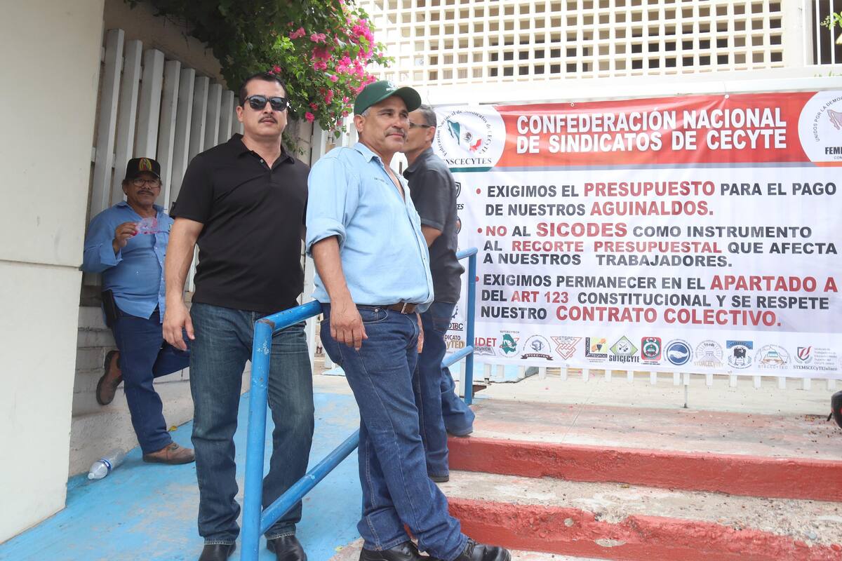 Paran labores planteles de Cecyte en Sonora