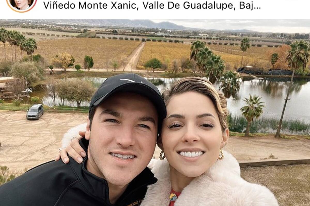 Samuel García y Mariana Rodríguez festejaron en el Valle de Guadalupe