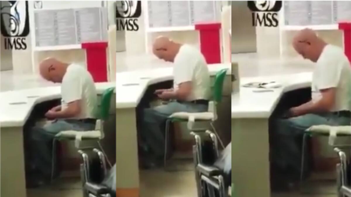 ¿Robó o ayudó? Video viral en IMSS Aguscalientes muestra a hombre sacando dinero de cartera extraviada antes de entregarla