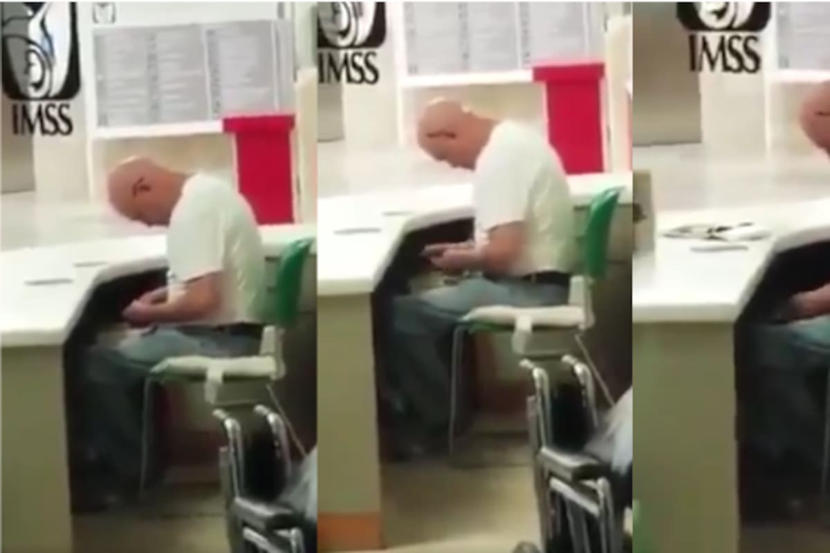 ¿Robó o ayudó? Video viral en IMSS Aguscalientes muestra a hombre sacando dinero de cartera extraviada antes de entregarla