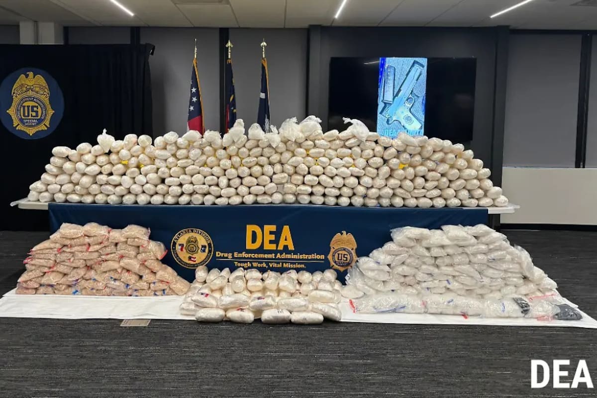 Operativo contra el CJNG: 670 arrestos y toneladas de droga aseguradas por la DEA
