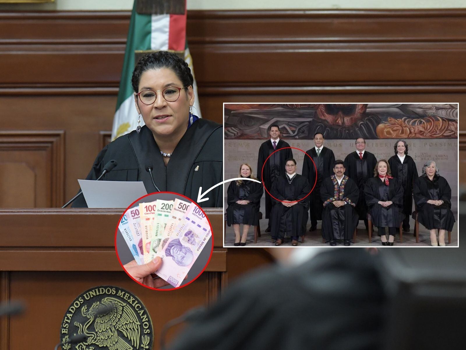Lenia Batres es la ministra con el salario más bajo en la Suprema Corte de Justicia de la Nación. | Crédito: Especial/Banco digital GH