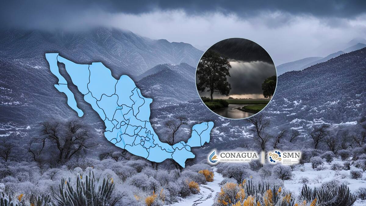 Frentes fríos se seguirán presentando en México durante el mes de marzo. Foto: Especial (Editada en Canva)