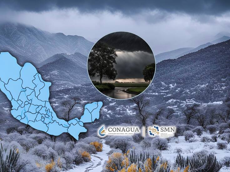 Frente frío 37: qué estados tendrán lluvias, vientos fuertes y temperaturas extremas con heladas de hasta -15 °C este lunes 7 de abril