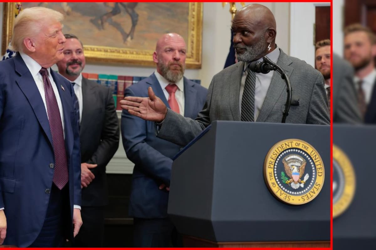 Donald Trump recibe en la Casa Blanca a Lawrence Taylor, exjugador de la NFL y delincuente sexual registrado, en medio de críticas por sus vínculos con Epstein; ha sido su amigo “por mucho tiempo”