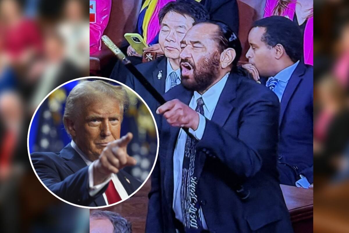 Abuchea a Trump en su mensaje a la nación y lo sacan de la Cámara de Representantes, ¿quién es Al Green? (VIDEO)