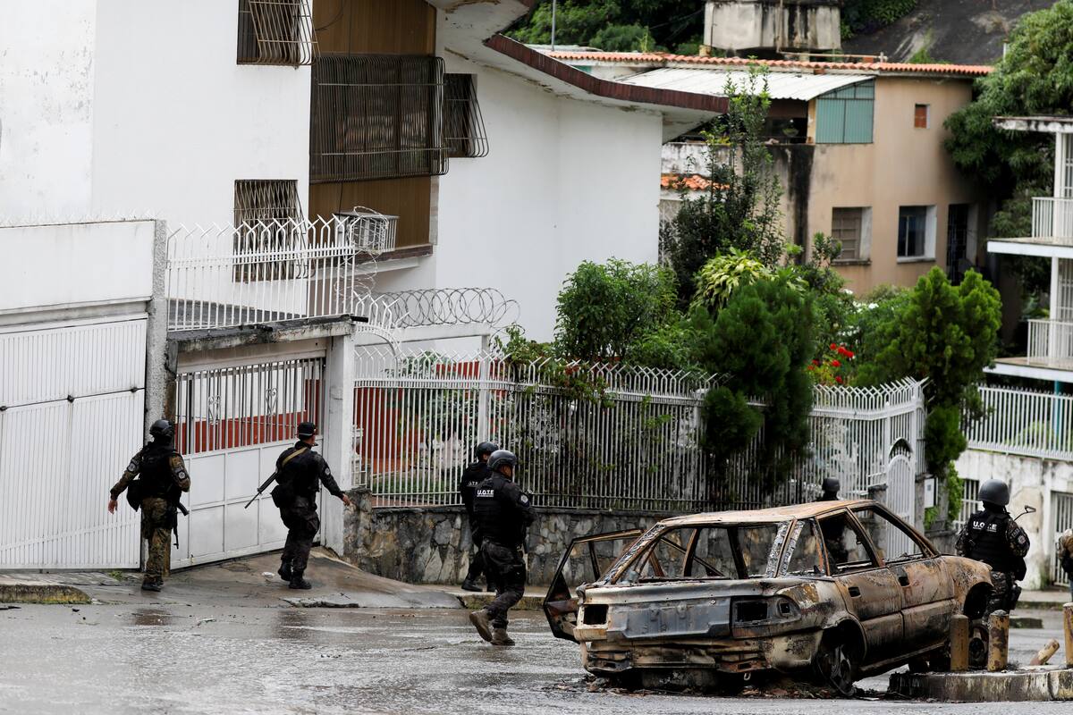 Gobierno de Venezuela informa que choques entre bandas y policías dejaron 26 muertos y 38 heridos