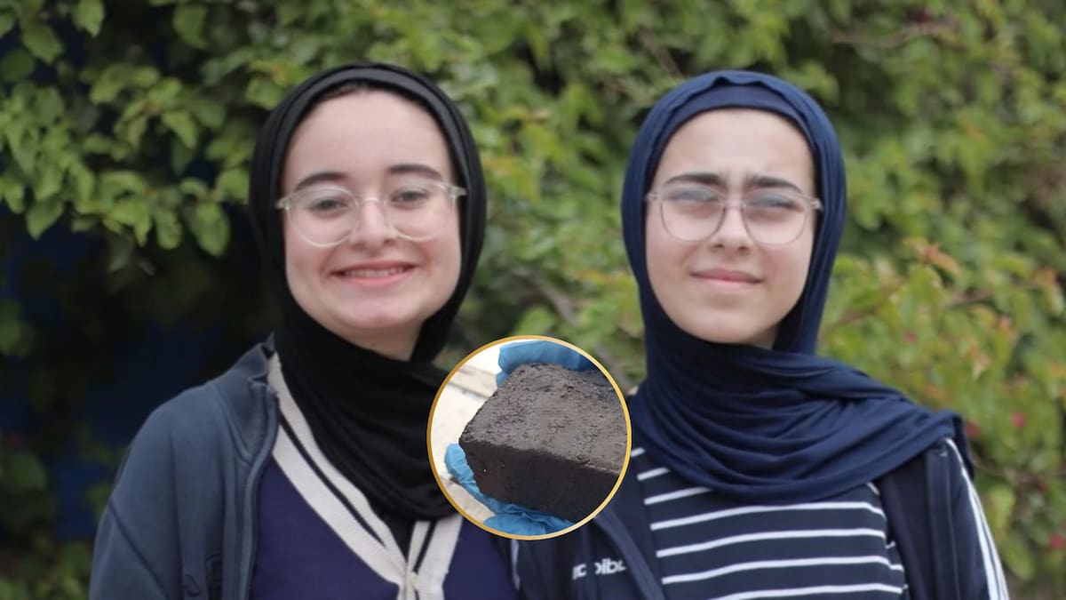 Dos hermanas adolescentes que viven en una carpa ganaron el premio ambiental Earth Prize por convertir los escombros de la guerra en Gaza en ladrillos para reconstruir su ciudad y ahora usarán los 12,500 dólares para enseñar a otros jóvenes a levantar sus hogares sin esperar ayuda exterior
