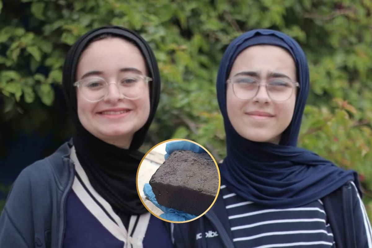 Dos hermanas adolescentes que viven en una carpa ganaron el premio ambiental Earth Prize por convertir los escombros de la guerra en Gaza en ladrillos para reconstruir su ciudad y ahora usarán los 12,500 dólares para enseñar a otros jóvenes a levantar sus hogares sin esperar ayuda exterior