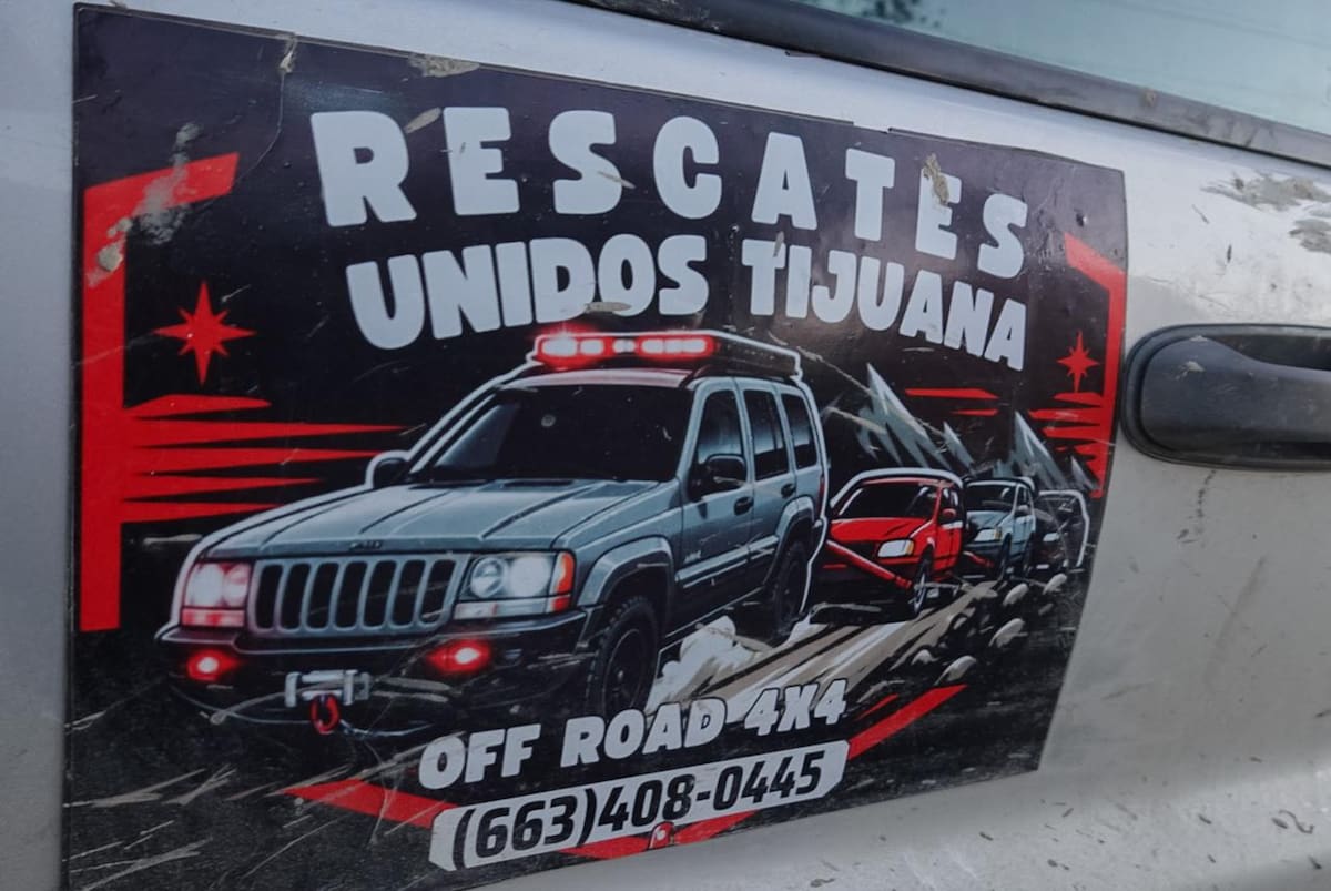 Winder Romero viajará a Ensenada con compañeros y vehículos 4x4 para apoyar en las zonas afectadas por la tormenta Rachel. Foto: Border Zoom