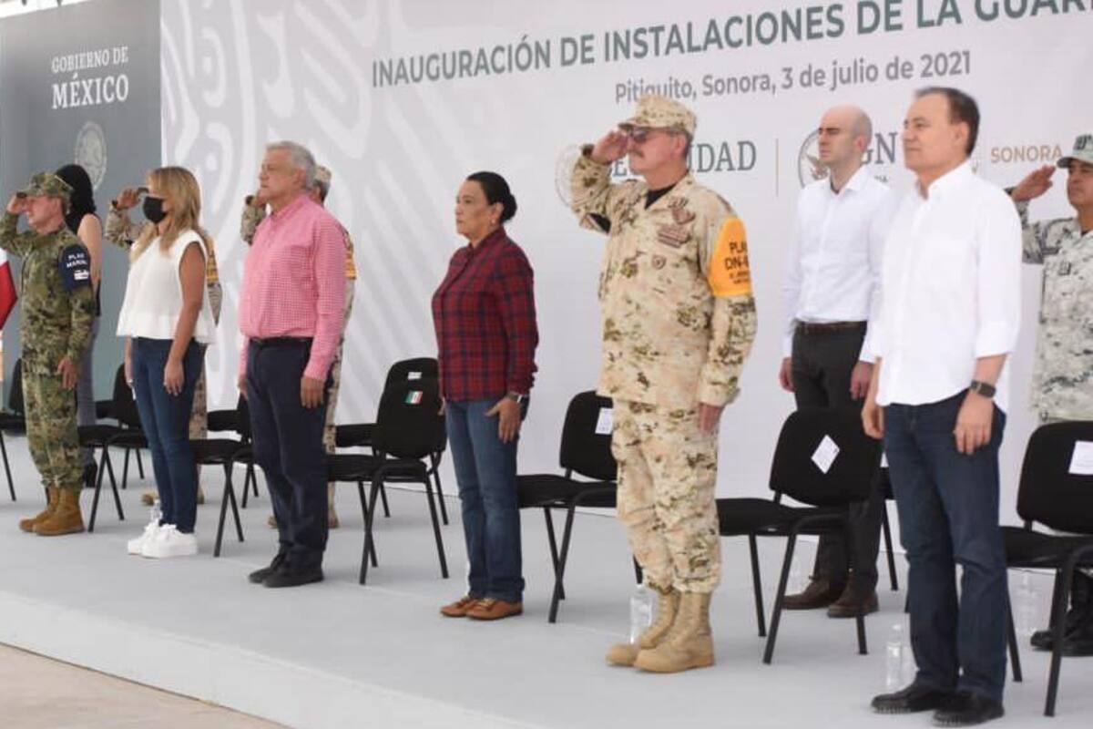 AMLO afirma desde Caborca-Pitiquito que “la tienen difícil los de la mafia” porque no habrá impunidad; ejemplifica con masacre de Bavispe