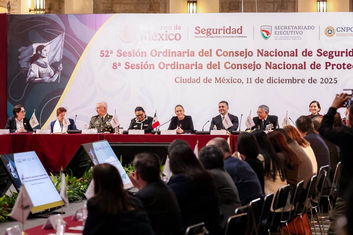 La gobernadora Marina del Pilar informó que Baja California se integra al Acuerdo Nacional contra la Extorsión impulsado por la presidenta Claudia Sheinbaum para reforzar el combate a este delito. Foto: Cortesia