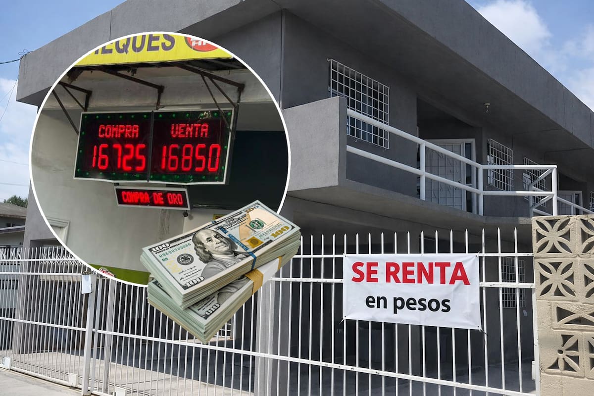 Rentas en Tijuana migran de dólares a pesos por tipo de cambio cercano a los 17 pesos por dólar, con ajustes de hasta 5% en contratos