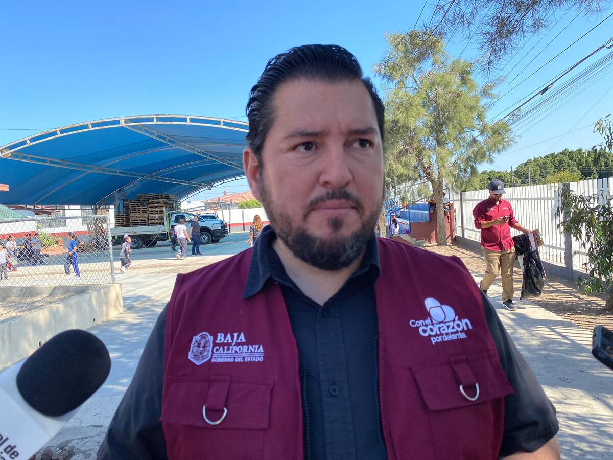 Netzahualcóyotl Jáuregui Santillán, titular de la Secretaría de Bienestar de Baja California.