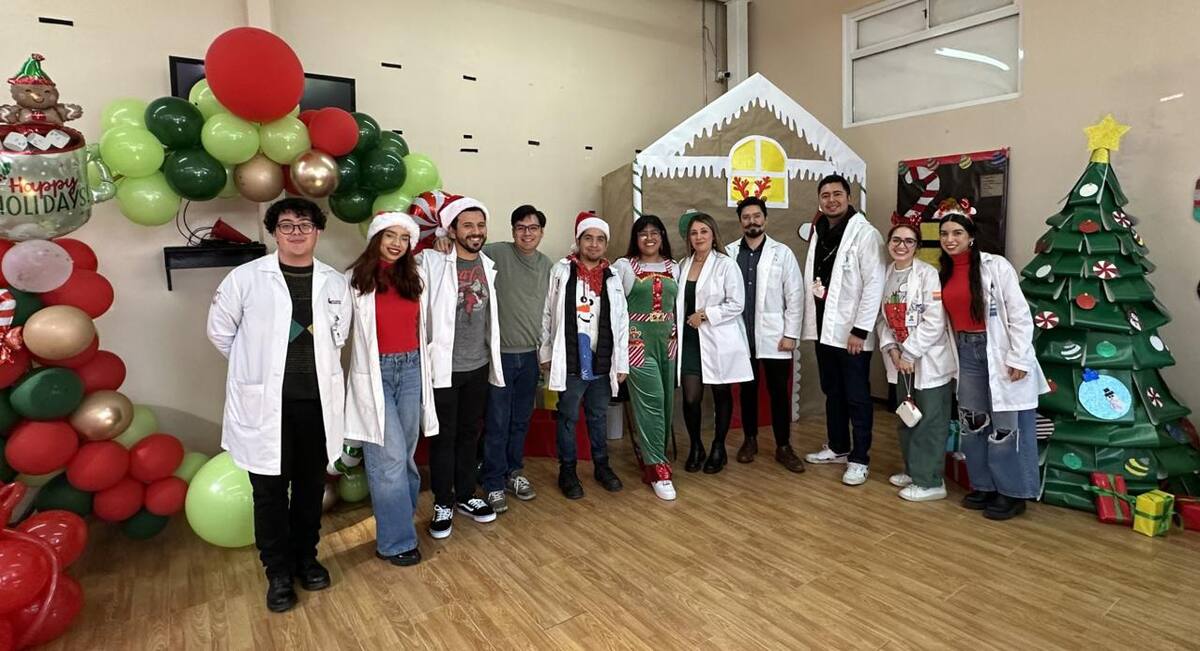 La posada fue organizada por el Departamento de Psicología del Hospital de Salud Mental de Tijuana.