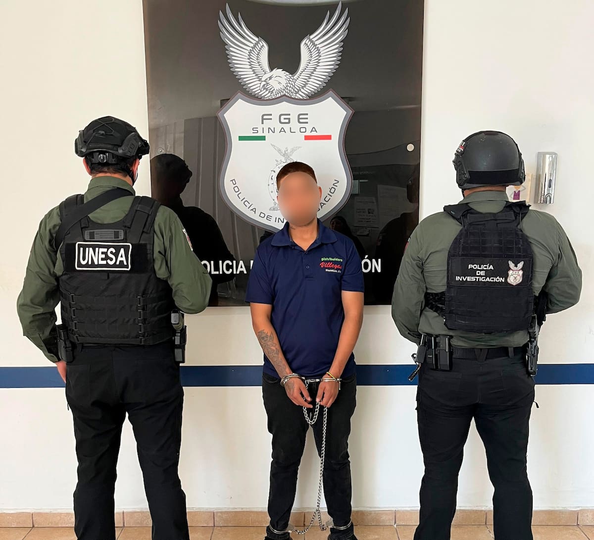 Foto: FGE Sinaloa
José Manuel "N", presunto feminicida de Rubí.