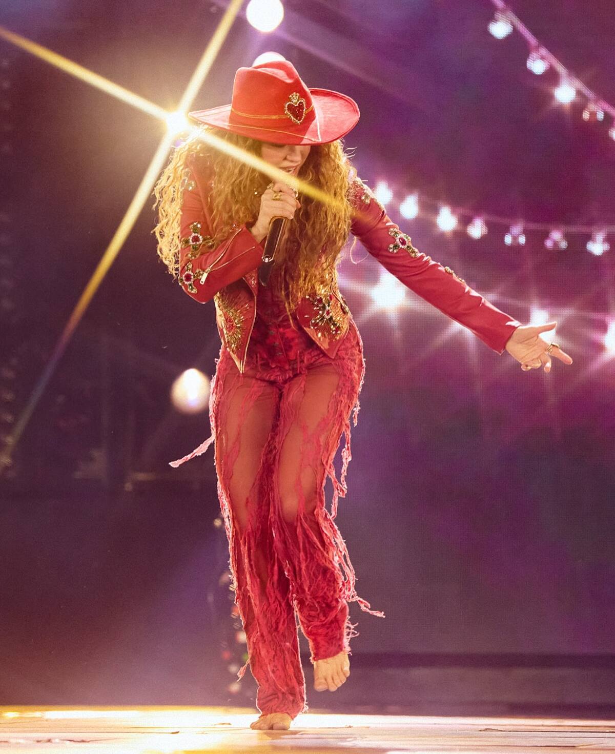 Shakira en el Estadio GNP Seguros / Instagram @shakira