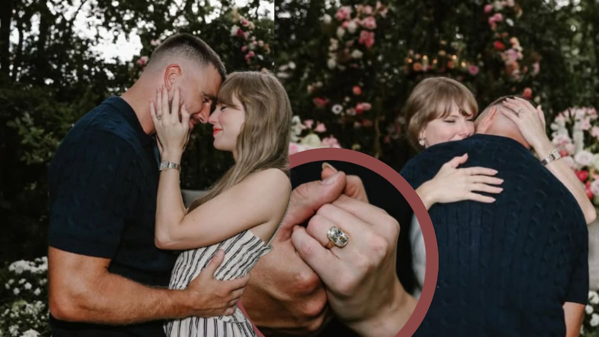 Taylor Swift cuenta cómo Travis Kelce la sorprendió con su propuesta y detalles del anillo / Foto: Especial