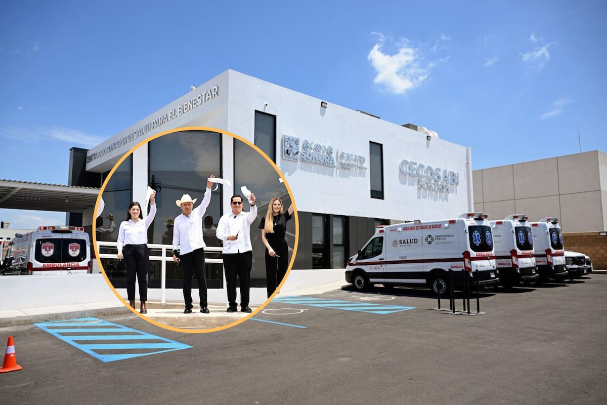 Durazo inaugura en Sonora el primer Centro Coordinador de Salud de México para reducir tiempos de espera y canalizar emergencias