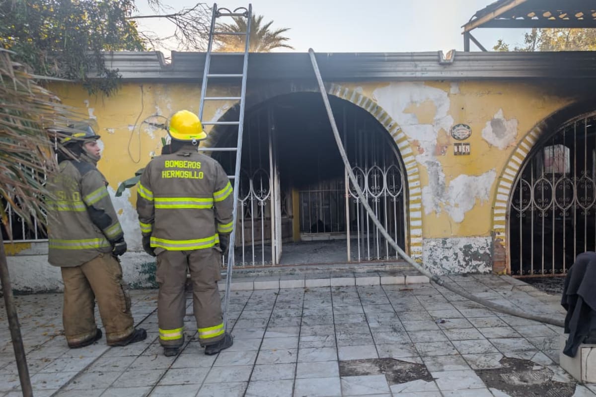 Se incendia casa abandonada en Palo Verde