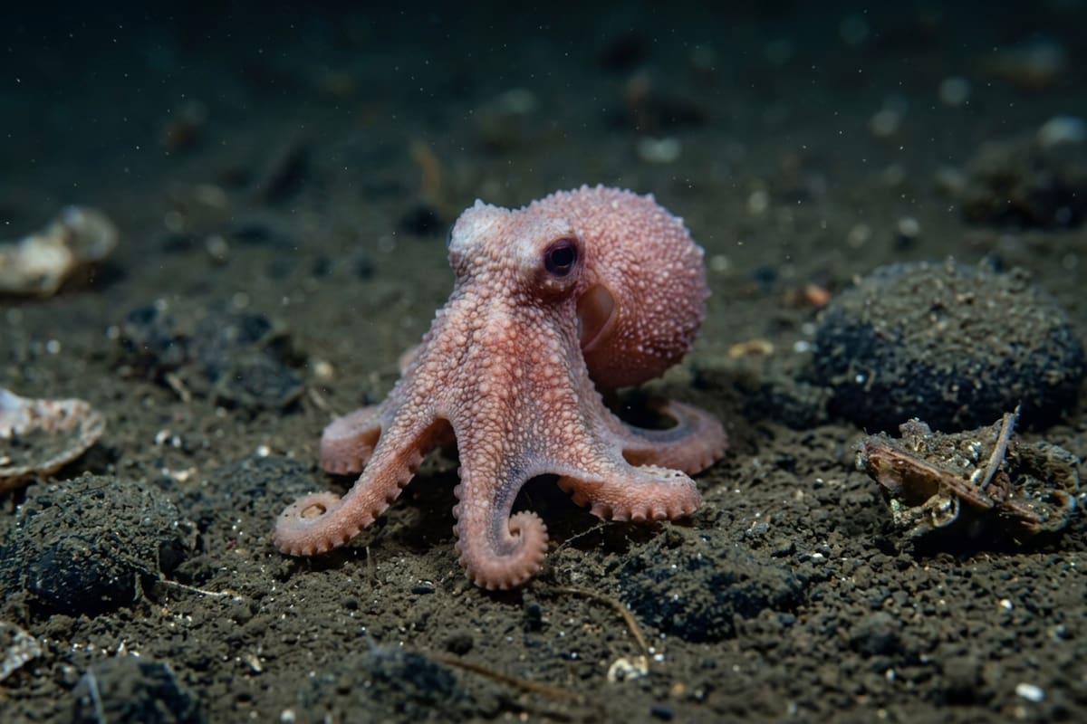 Científicos descubren especie de pulpo que permaneció oculta por más de 40 años en un museo; el hallazgo en aguas profundas del Pacífico revela una forma de vida desconocida y redefine el conocimiento sobre la biodiversidad marina