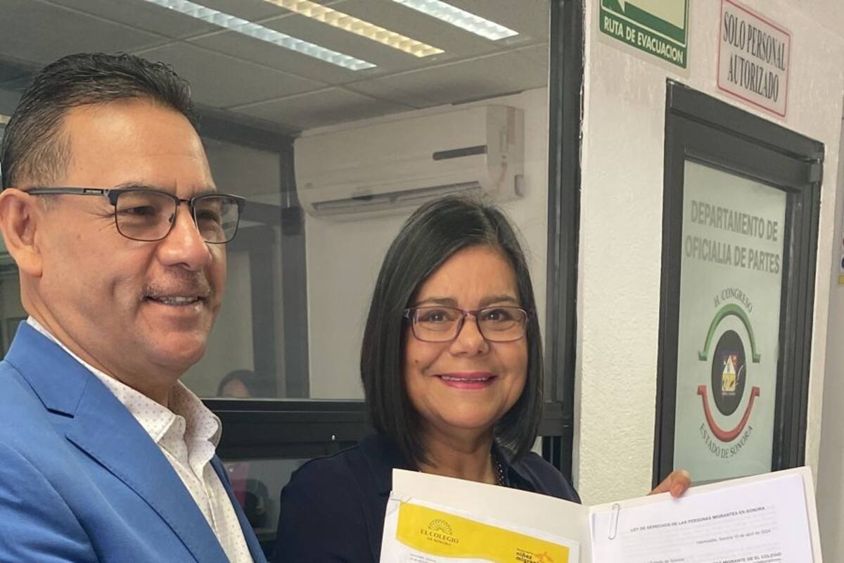 Entregan propuesta de iniciativa de Ley de Derechos para personas Migrantes en Sonora