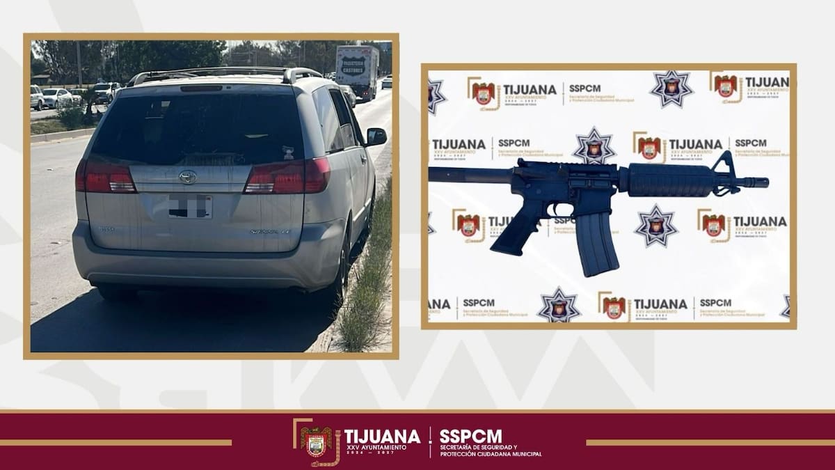 La SSPCM detuvo a tres hombres tras un ataque armado contra tripulantes de un taxi cerca del boulevard Aeropuerto. Foto: Cortesita