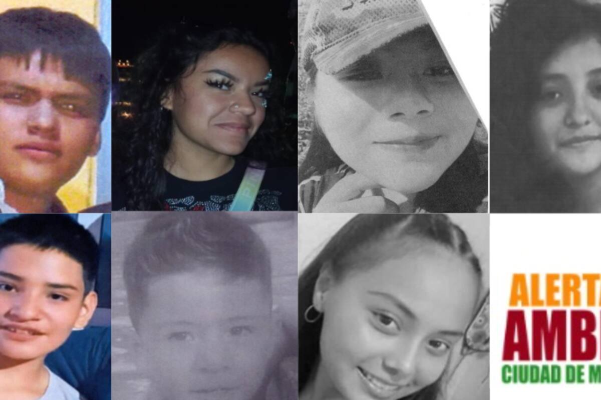 Alerta Amber CDMX: Desaparecen siete menores en la capital