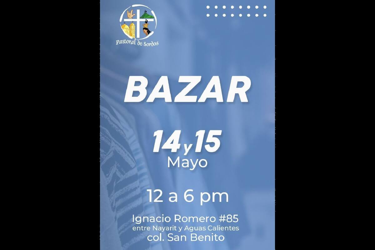 Comenzó el Bazar del Pastoral de Sordos