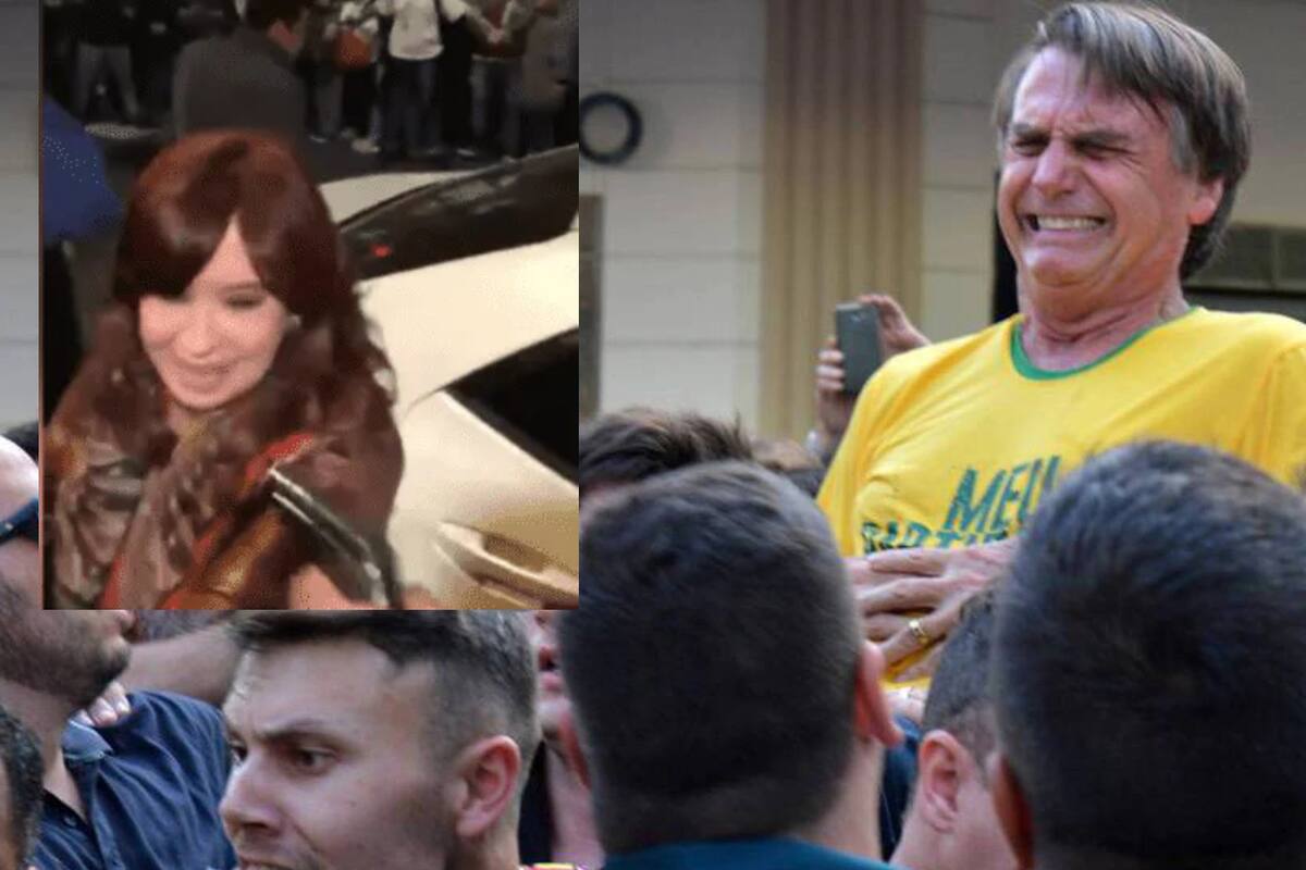 "Cuando me apuñalaron hubo quienes lo celebraron", dice Bolsonaro al lamentar atentado contra Cristina Kirchner