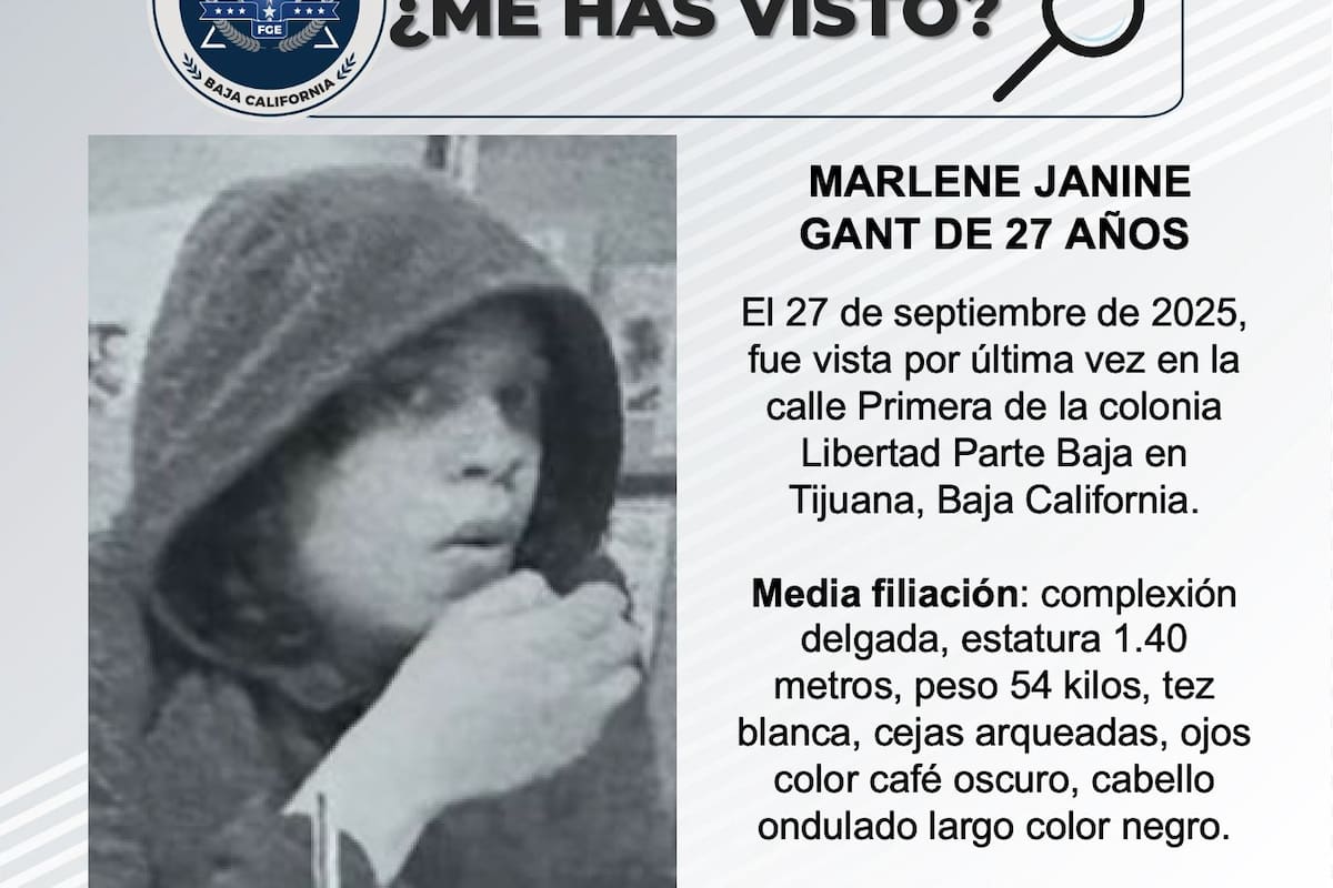 Se busca a Marlene Janine Gant de 27 años