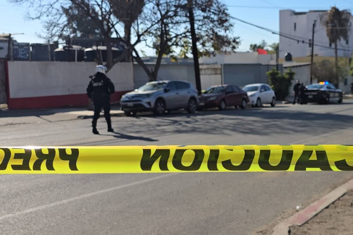 Hombre resulta lesionado en ataque armado en la Zona Centro de Ensenada