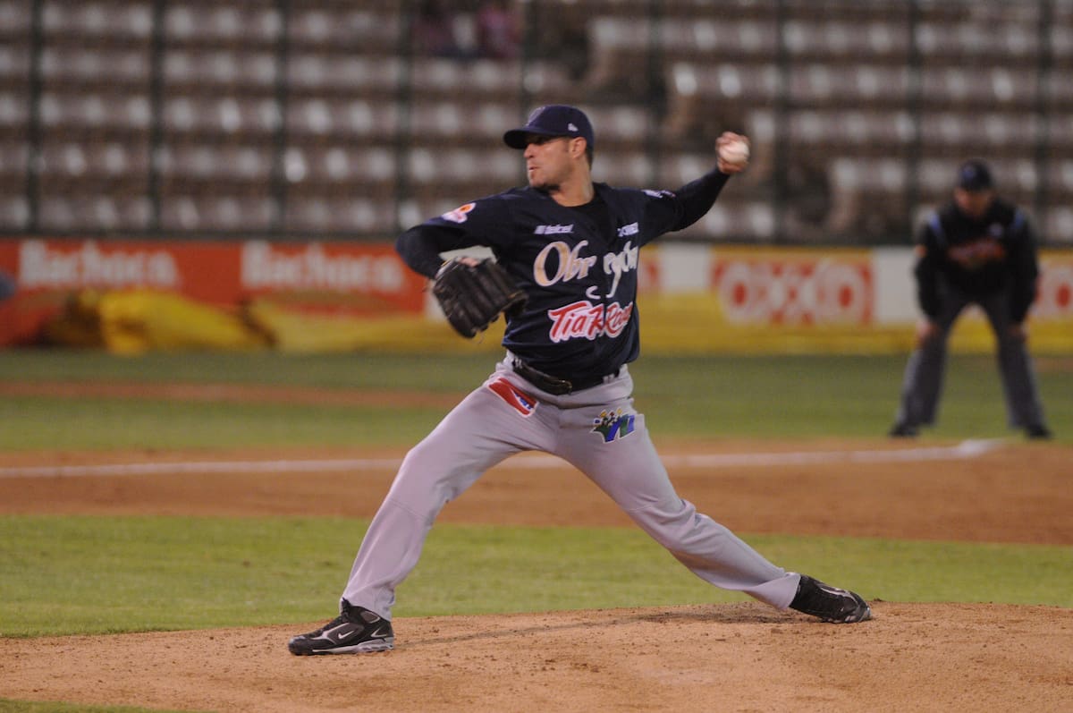 Dan Serafini jugando en el Estadio Héctor Espino con los Yaquis de Ciudad Obregón durante la temporada 2008-09. (Foto: Archivo GH)