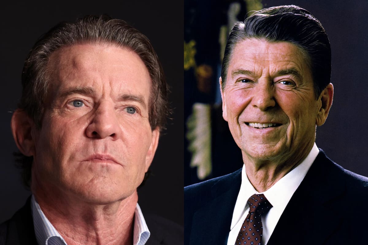 Dennis Quaid reflexiona sobre interpretar a Ronald Reagan