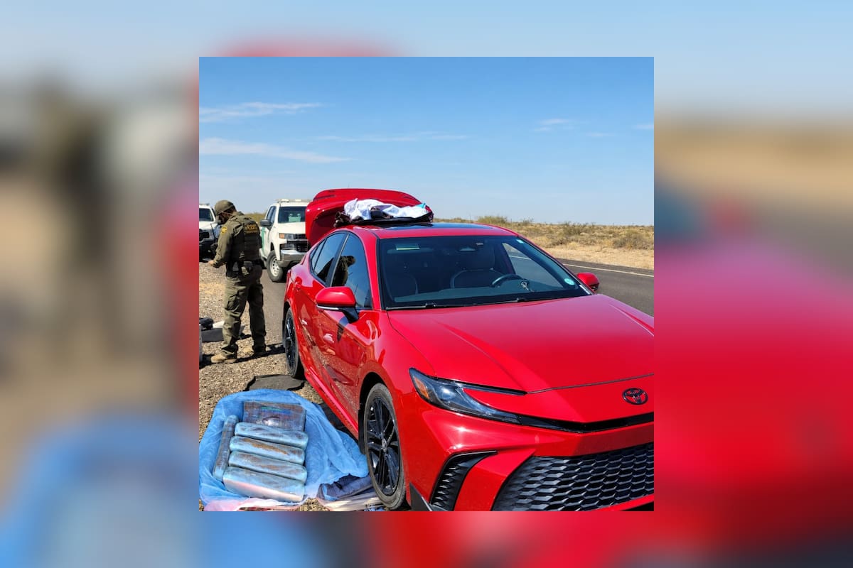 Patrulla Fronteriza anuncia otra incautación de narcóticos en carretera I-8 de Arizona