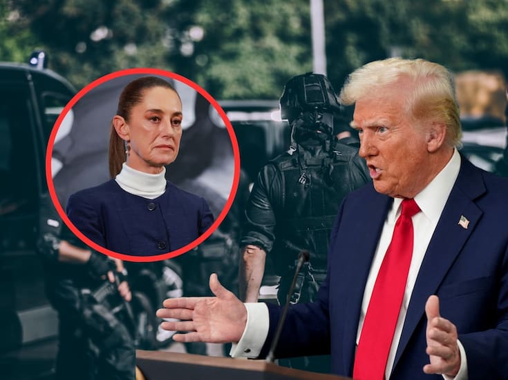 Trump culpó a México de la violencia de cárteles y aunque lo llamó “epicentro del narco” reconoció a Sheinbaum como buena persona durante la Cumbre ‘Escudo de las Américas”