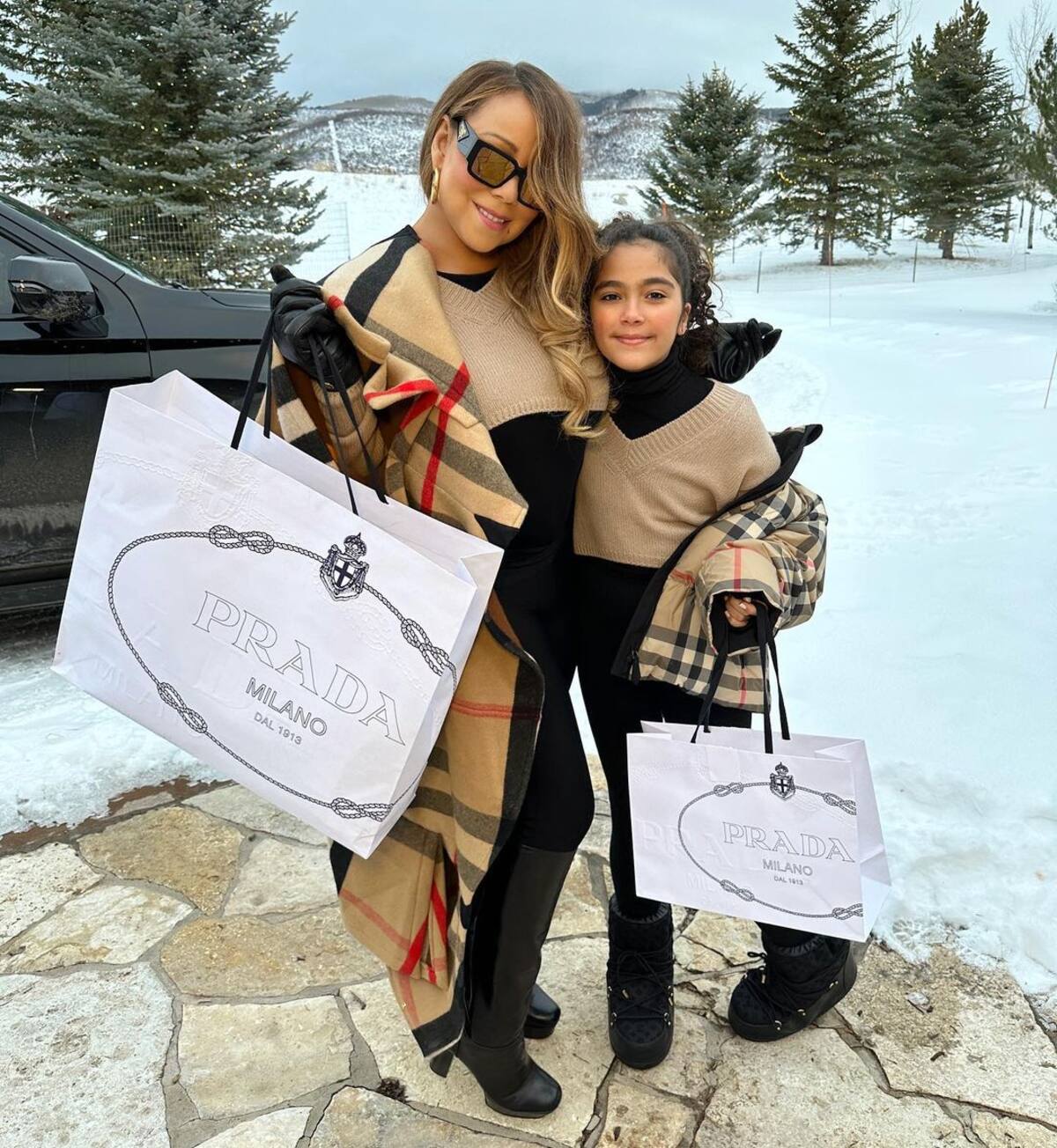 Mariah Carey gasta una enorme cantidad en ropa de diseñador, regalos y champagne / Instagram: @mariahcarey