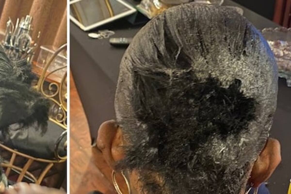 Le cortan cabellera a mujer por usar Gorilla Glue
